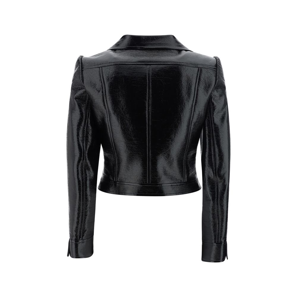 Stylish Cropped Cotton Jacket by Courrèges