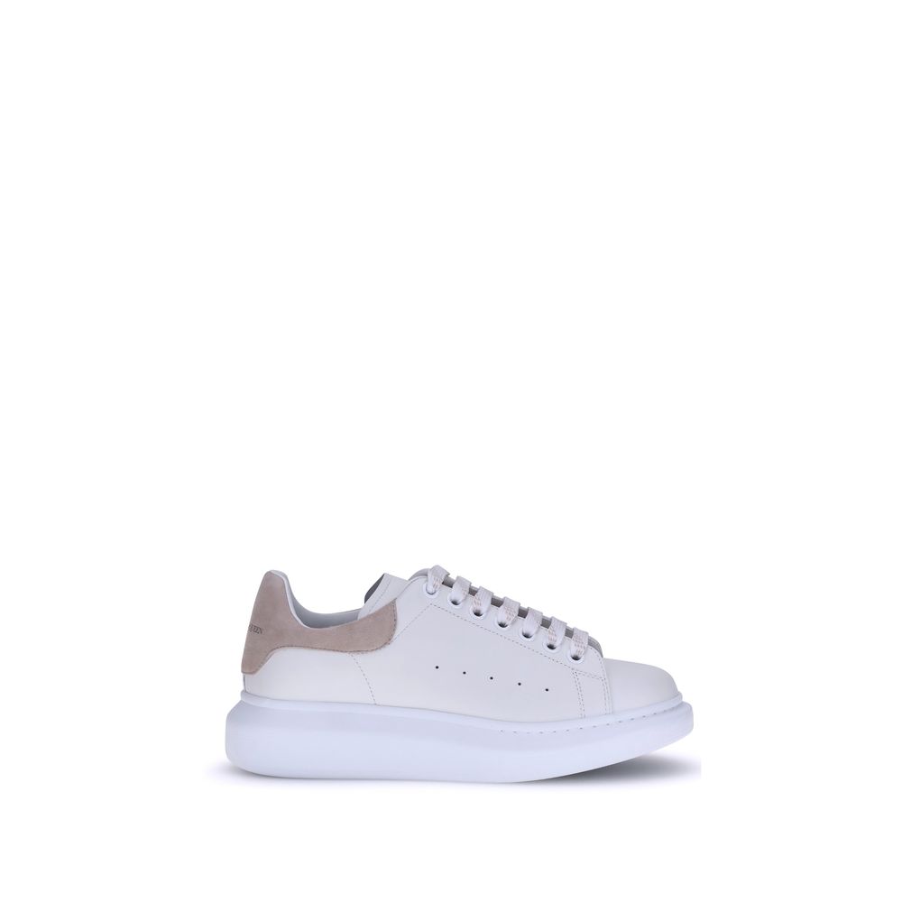 Alexander McQueen Leather Sneakers: A Fusion of Elegance and Edgy Design