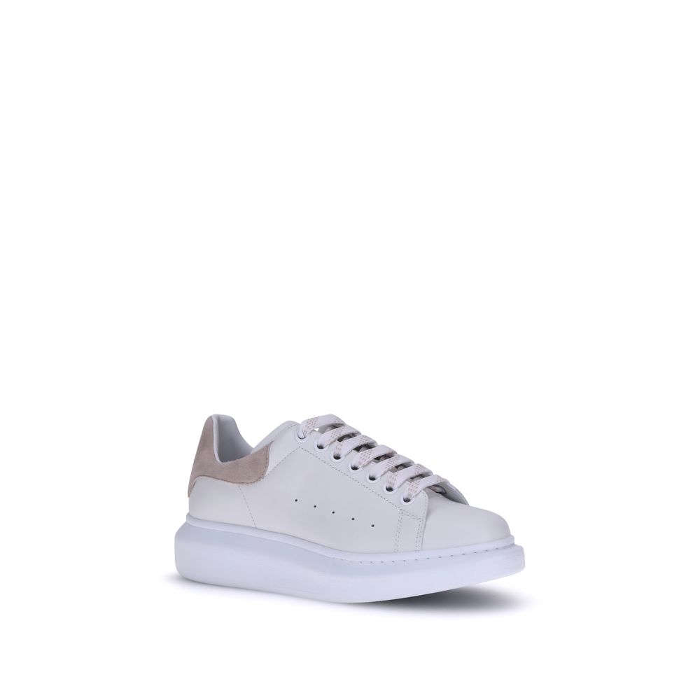 Alexander McQueen Leather Sneakers: A Fusion of Elegance and Edgy Design
