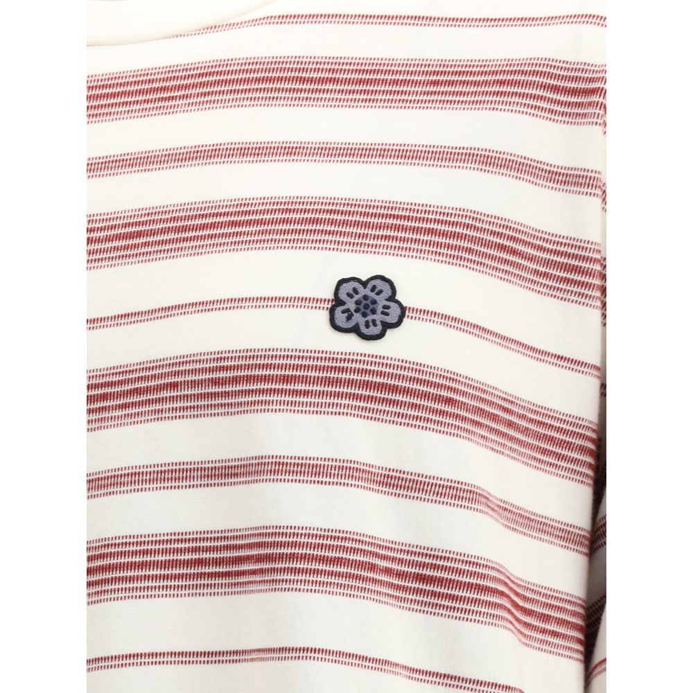 Kenzo Long Sleeve Jersey - Vibrant Striped Cotton Top