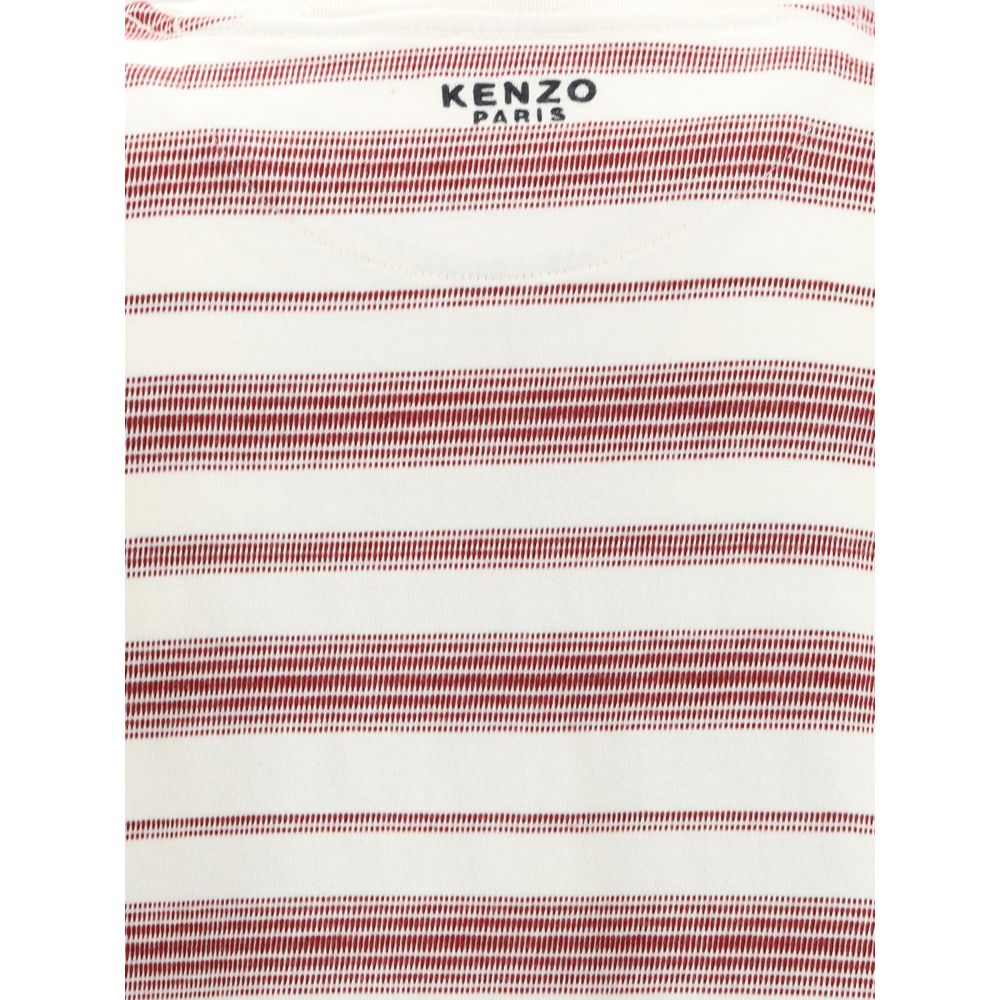 Kenzo Long Sleeve Jersey - Vibrant Striped Cotton Top