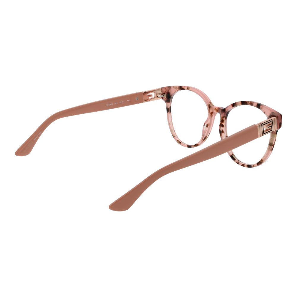 Guess Women’s Optical Frames – Rose Round Design, 53mm
