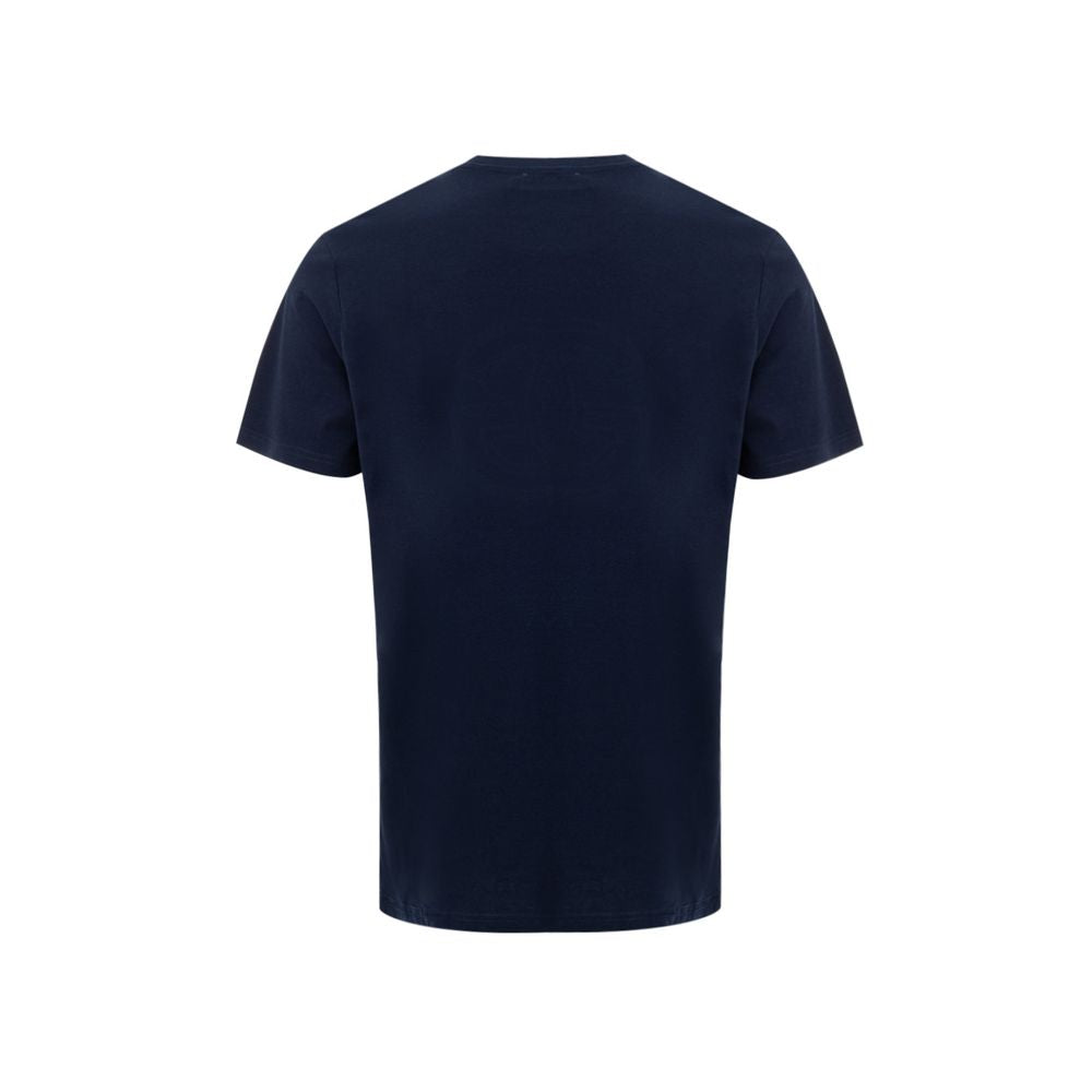 Dolce & Gabbana Blue Cotton T-Shirt with DG Logo