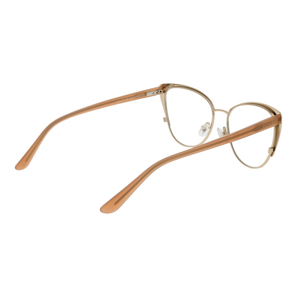 Guess Women’s Optical Frames – Gold Cat Eye Design, 53mm