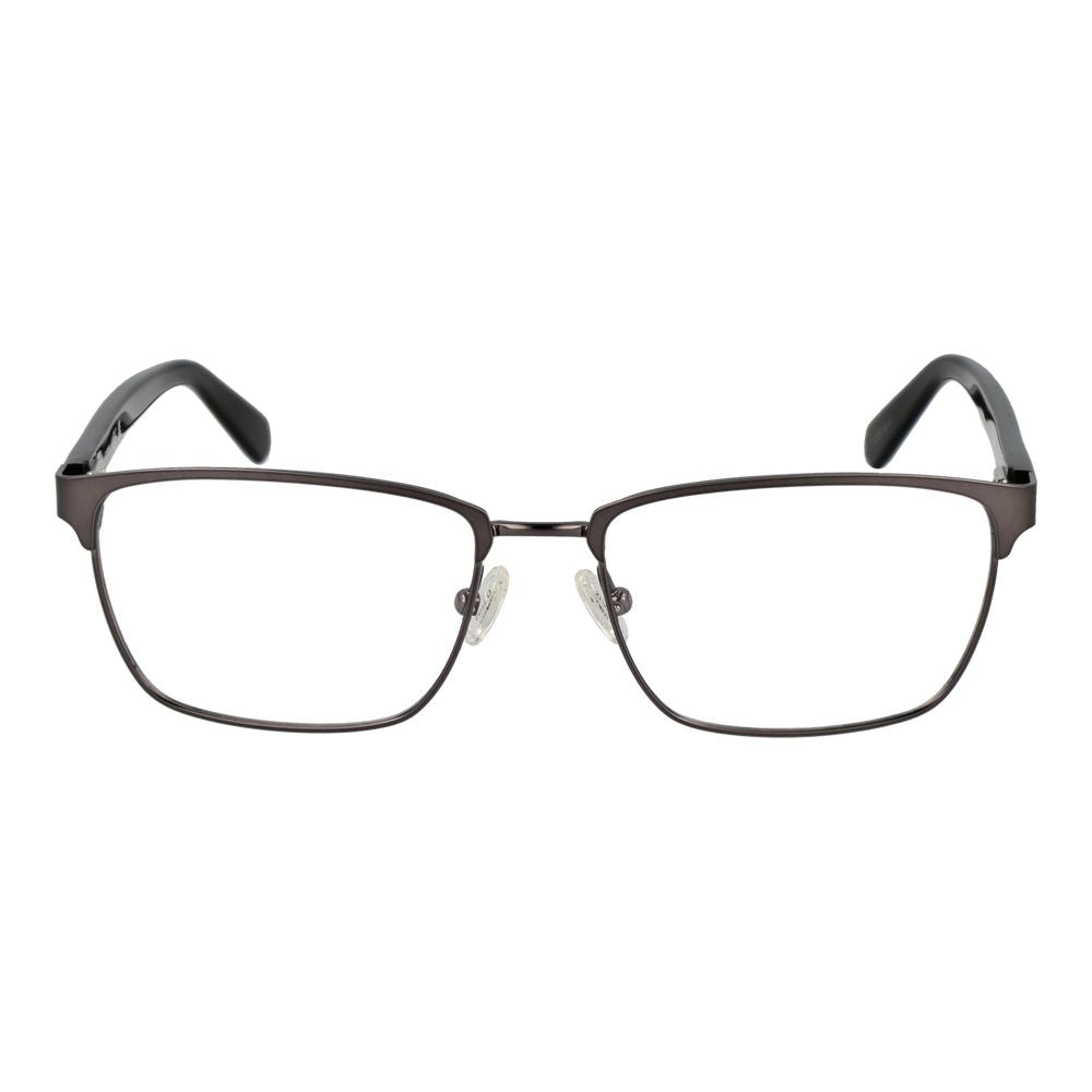 Guess Men's Gunmetal Optical Frames – Rectangle Full-Rim, 55mm