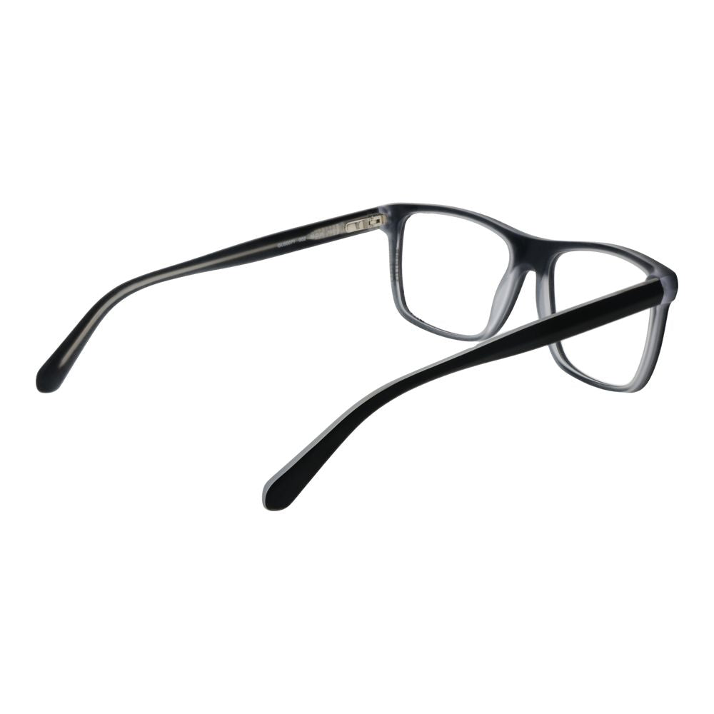 Guess Men's Optical Frames – Black Rectangle Design, 56mm