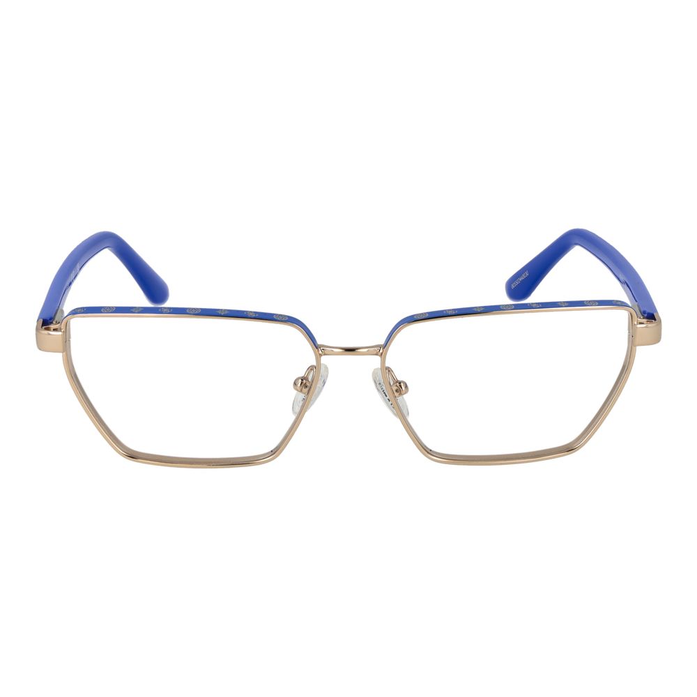 Guess Women’s Optical Glasses – Gold Geometric Frame, 55mm