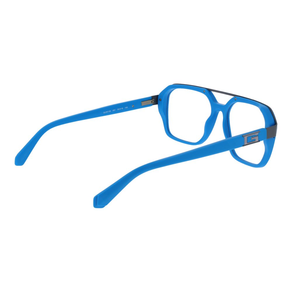 Guess Men’s Optical Glasses – Blue Full-Rim Frame, 55mm