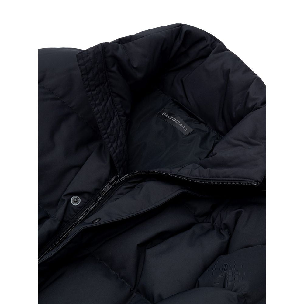 Balenciaga Black Padded Puffy Jacket
