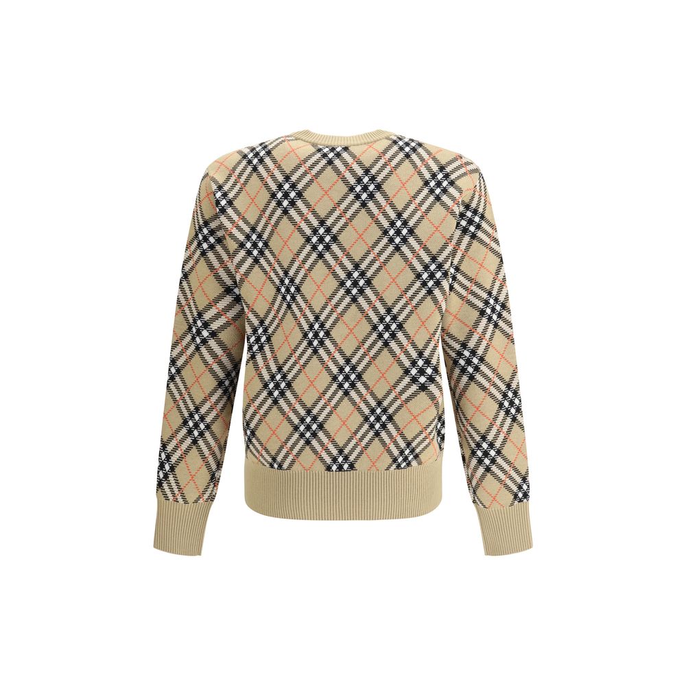 Burberry Archive Check Wool Sweater