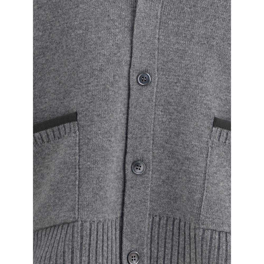 Thom Browne Merino Wool Cardigan