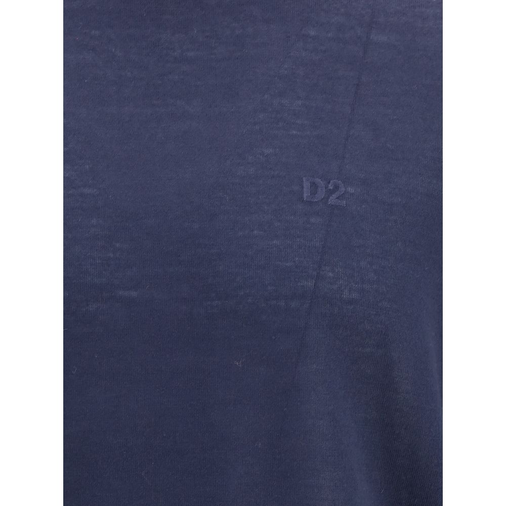 Dsquared2 Virgin Wool Turtleneck Sweater