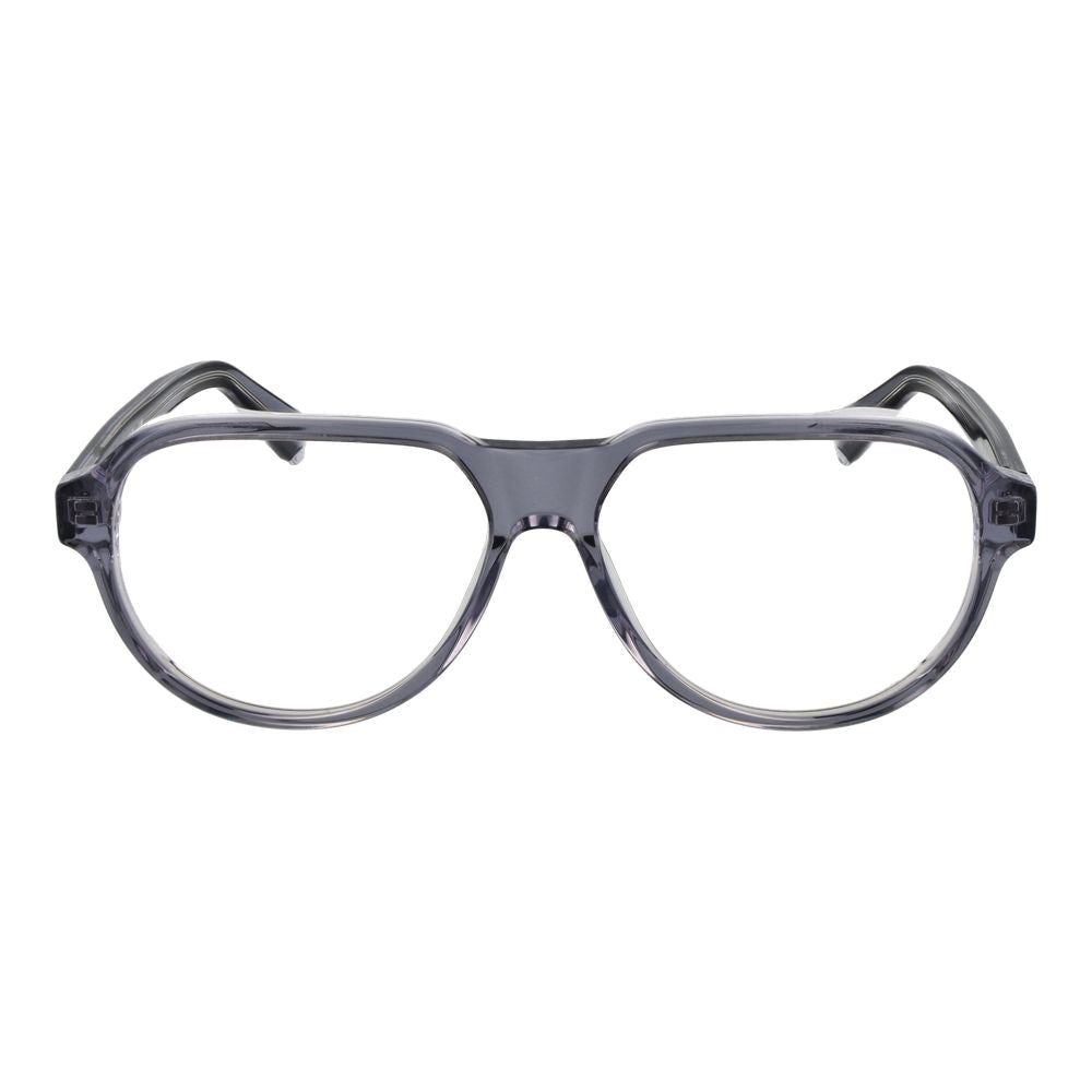 Guess Men's Optical Glasses – Grey Aviator Frame, 56mm
