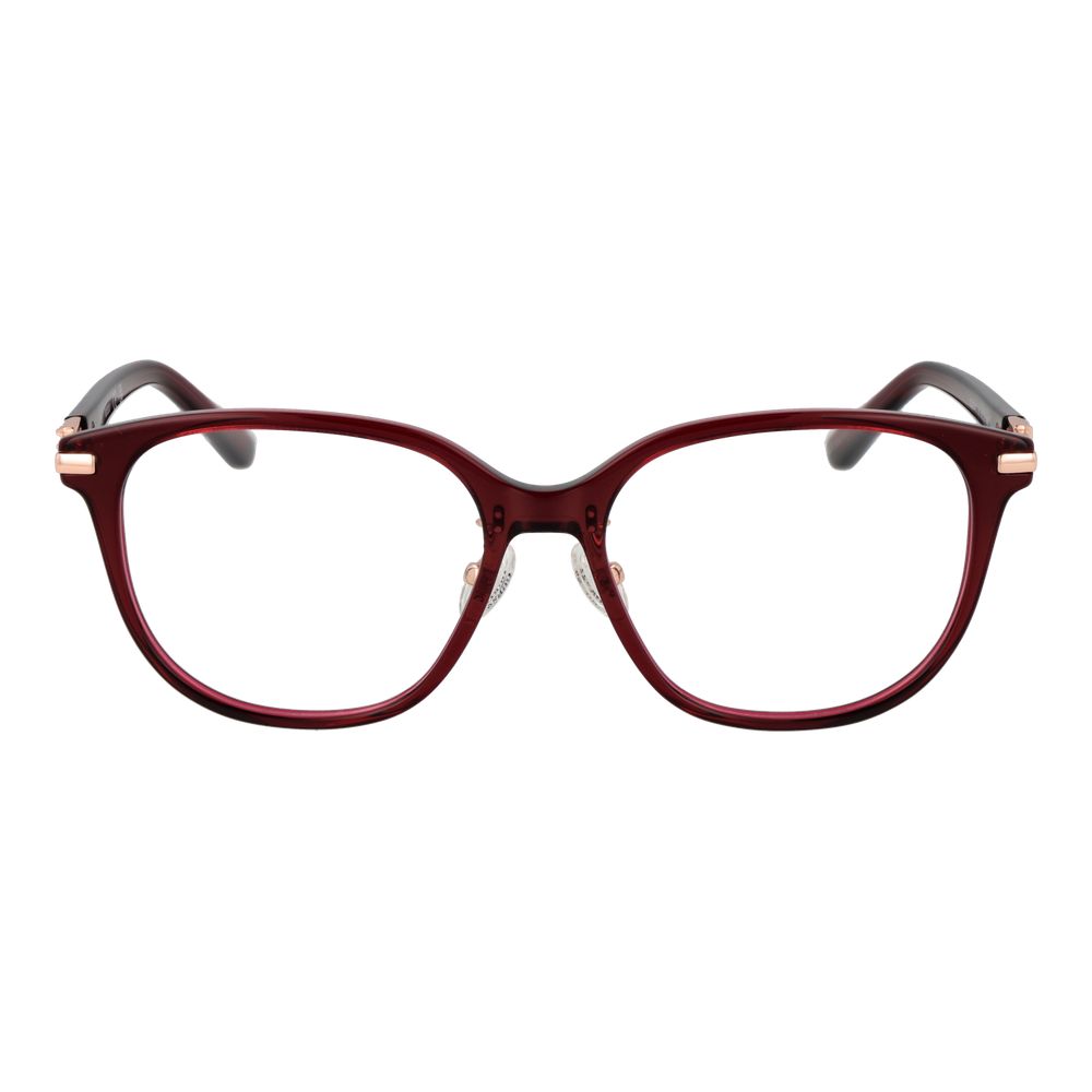 Guess Women’s Optical Glasses – Burgundy Round Frame, 54mm