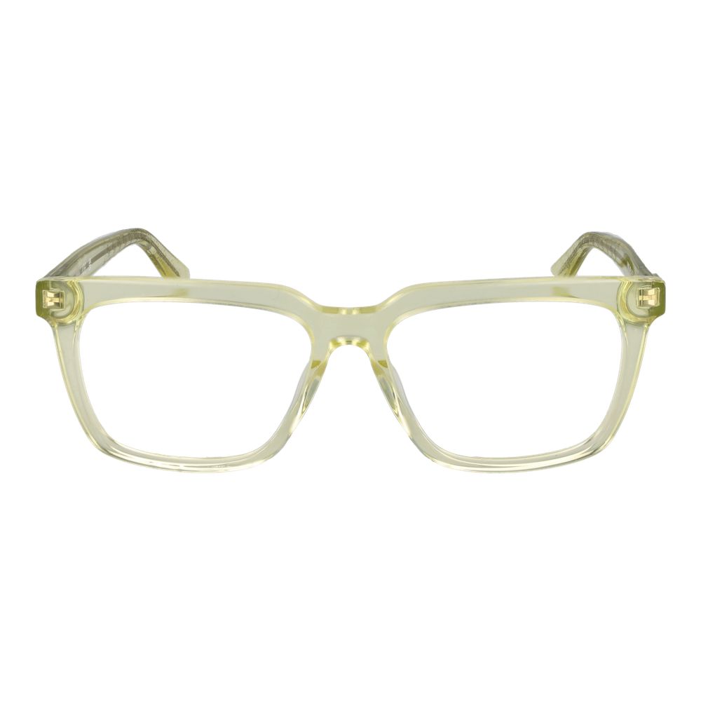 Guess Men’s Optical Glasses – Yellow Rectangle Frame, 55mm