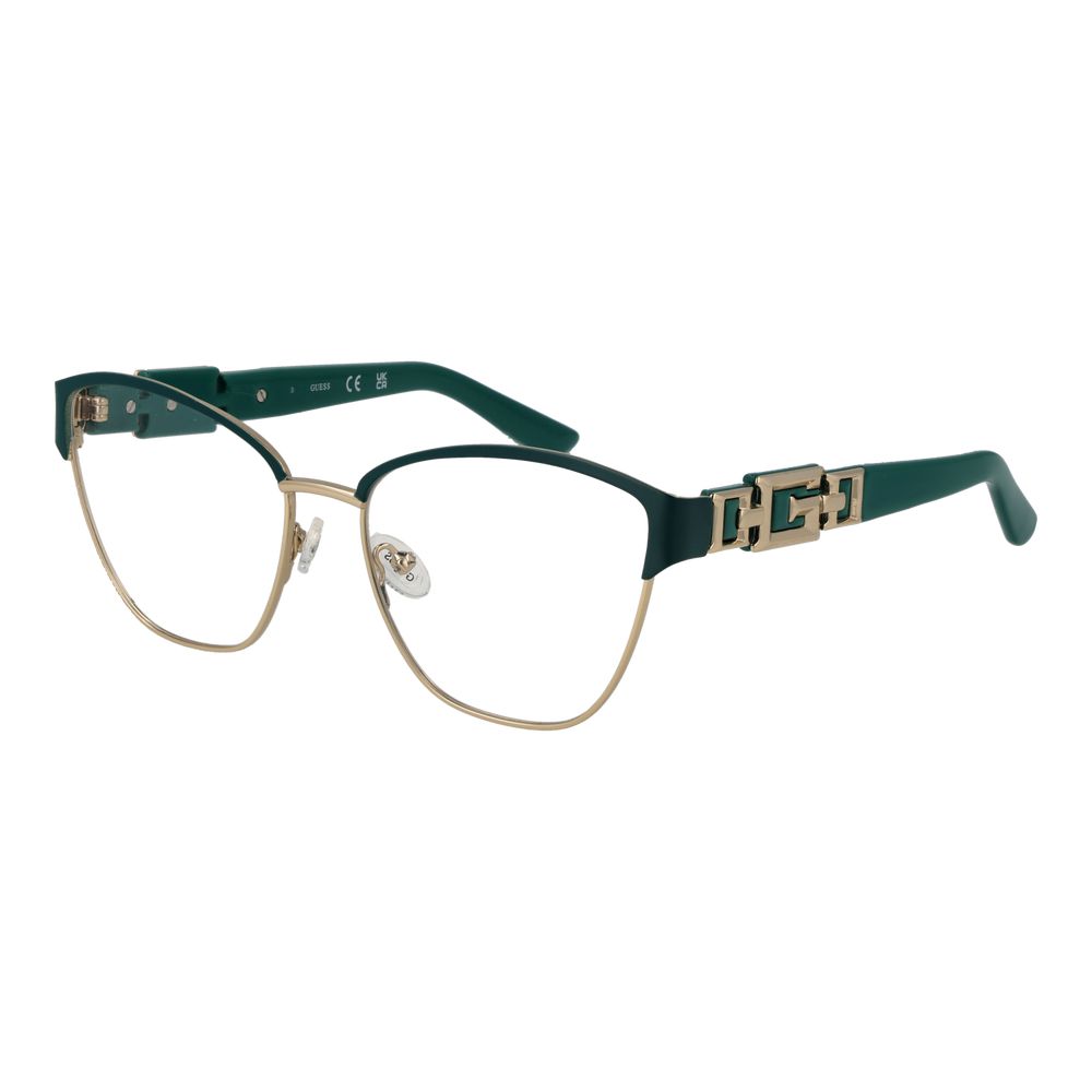 Guess Women’s Optical Frames – Green Full-Rim, 54mm