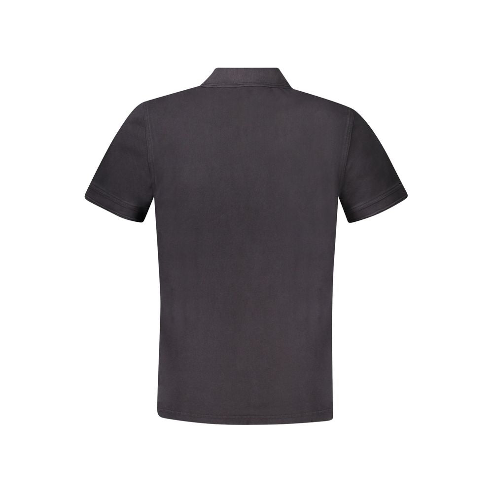 Hugo Boss Black Cotton Polo Shirt for Effortless Style