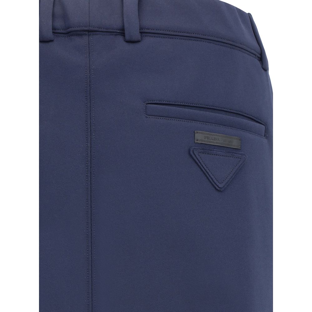 Prada Jersey Pants: Stylish Comfort Redefined