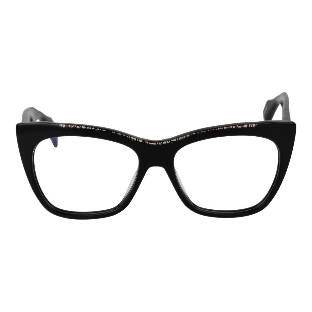 Yohji Yamamoto Black Cat Eye Optical Frames for Men