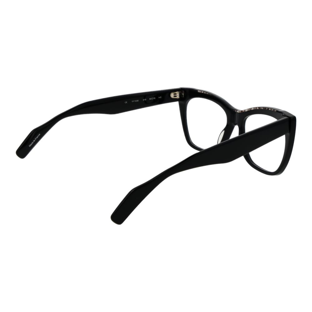 Yohji Yamamoto Black Cat Eye Optical Frames for Men