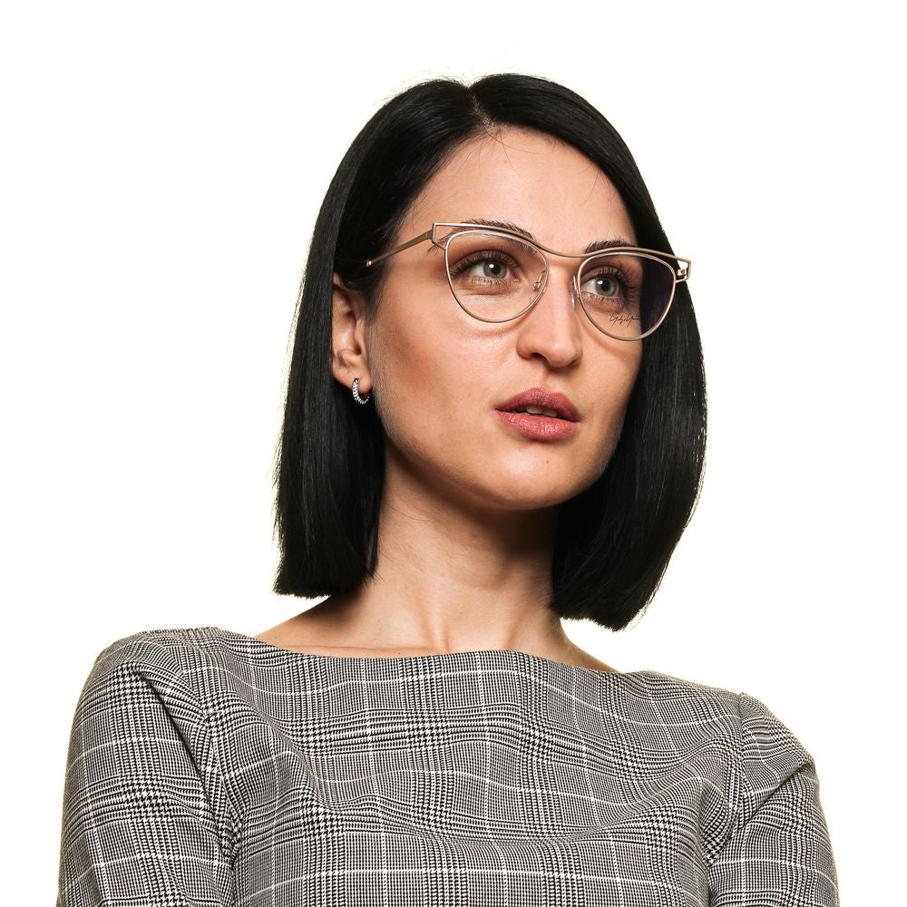 Yohji Yamamoto Women’s Optical Glasses – Gold Butterfly Frame