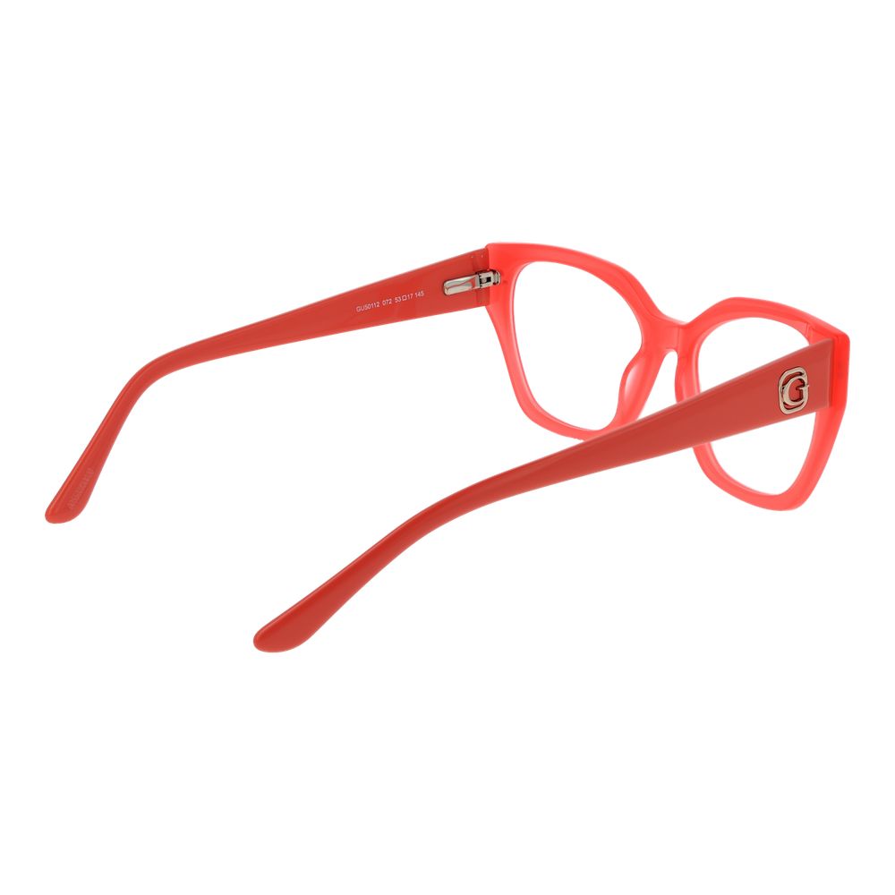 Guess Women’s Optical Glasses – Rose Square Frame, 53mm