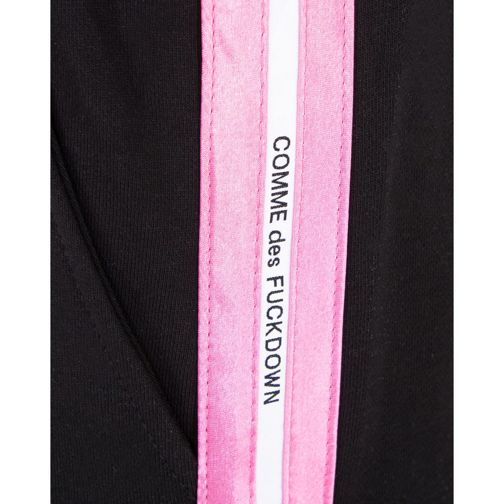 Comme Des Fuckdown Black Cotton Palazzo Tracksuit Bottoms