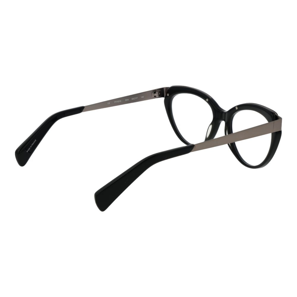 Yohji Yamamoto Unisex Cat Eye Optical Frames - Grey, 53mm