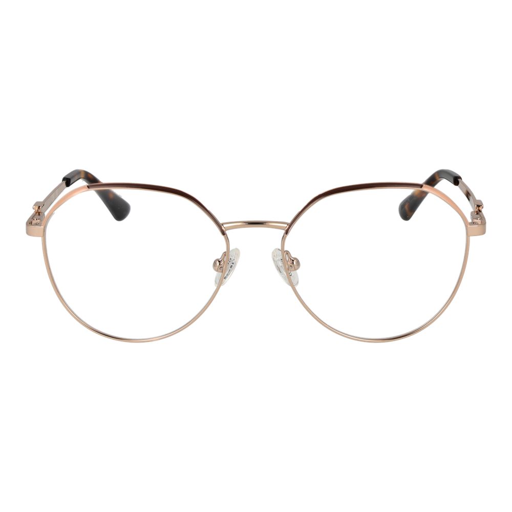 Guess Women’s Optical Frames – Gold Square Full-Rim, 55mm