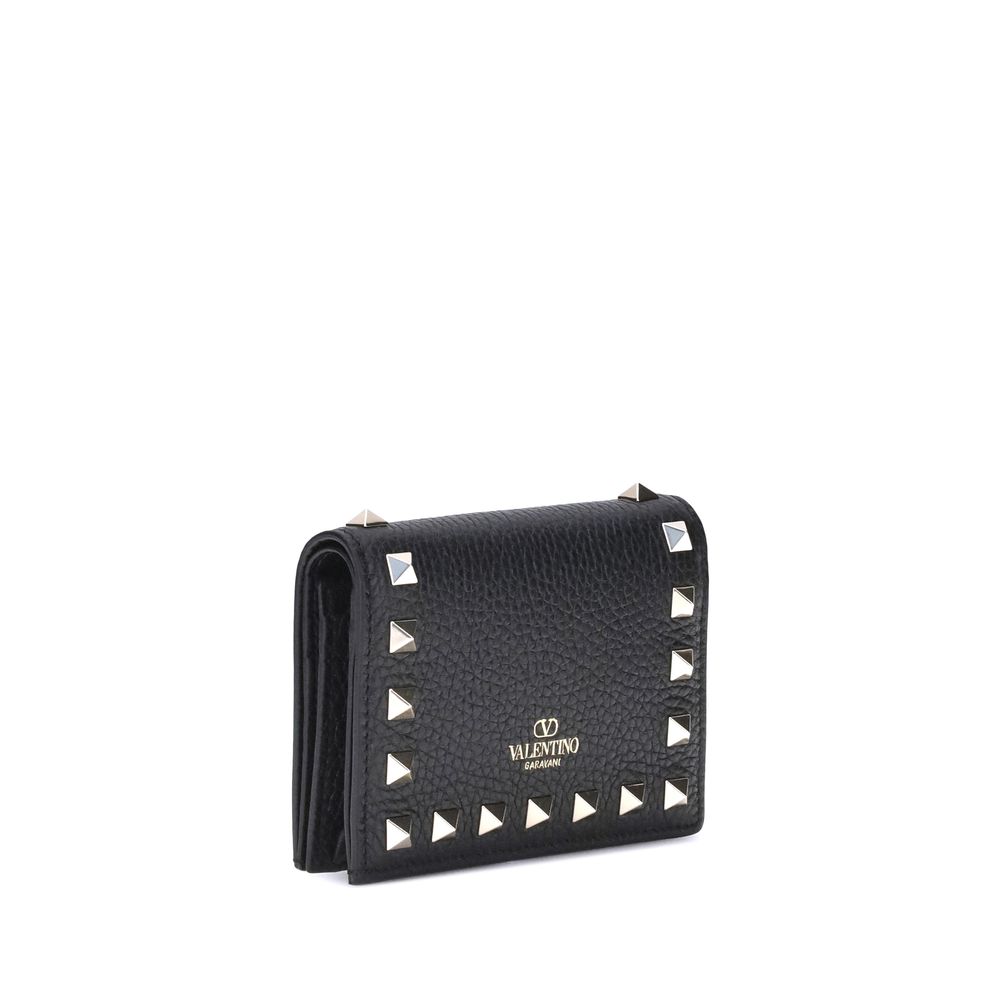 Valentino Garavani Rockstud Leather Wallet