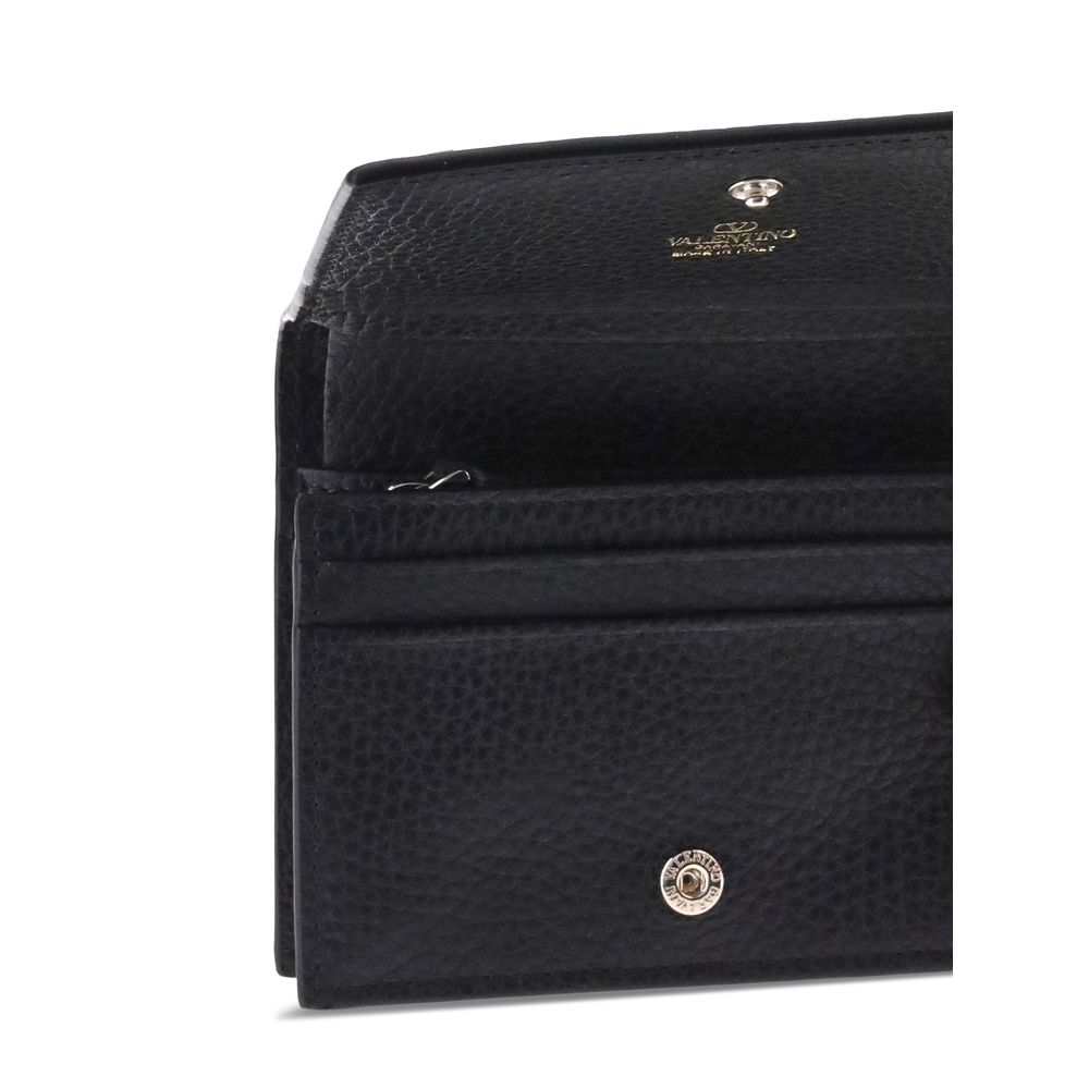 Valentino Garavani Rockstud Leather Wallet