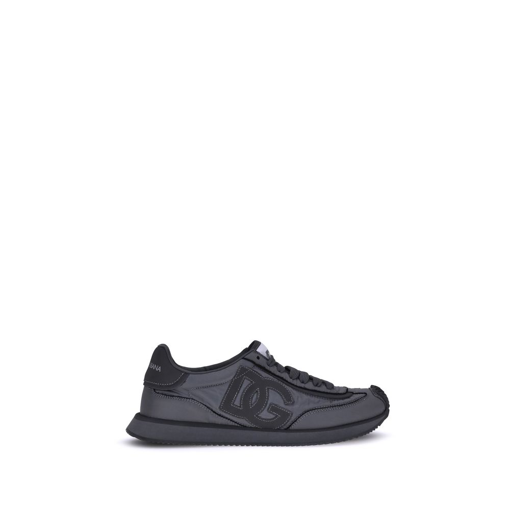 Dolce & Gabbana Black DG Cushioned Sneakers