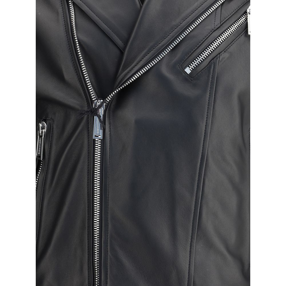 Dsquared2 Kiodo Leather Jacket