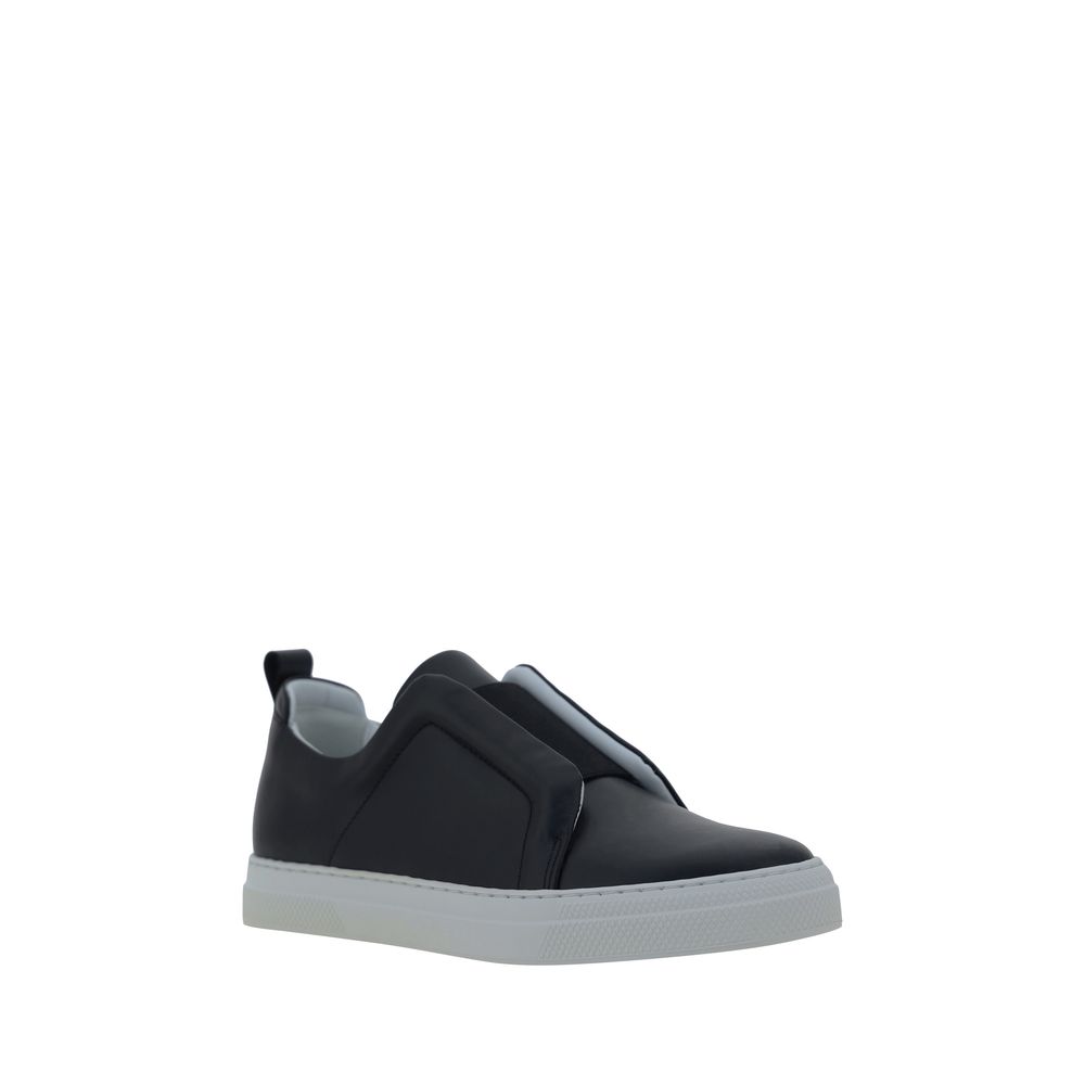 Pierre Hardy Calfskin Slider Sneakers