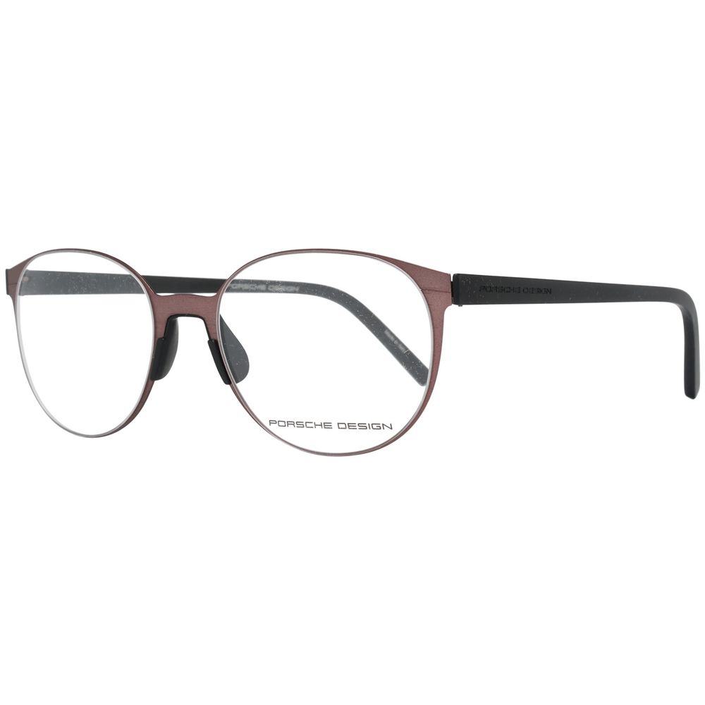 Porsche Unisex Optical Glasses – Bronze Stainless Steel Frame, 53mm