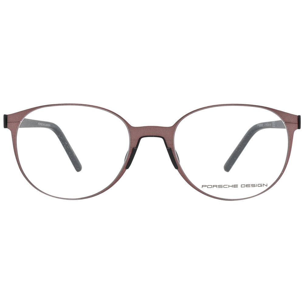 Porsche Unisex Optical Glasses – Bronze Stainless Steel Frame, 53mm