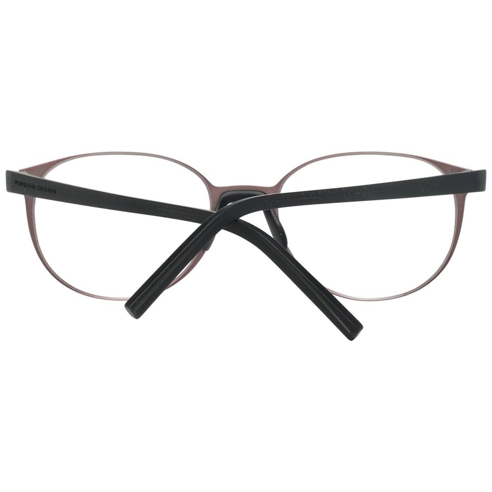 Porsche Unisex Optical Glasses – Bronze Stainless Steel Frame, 53mm