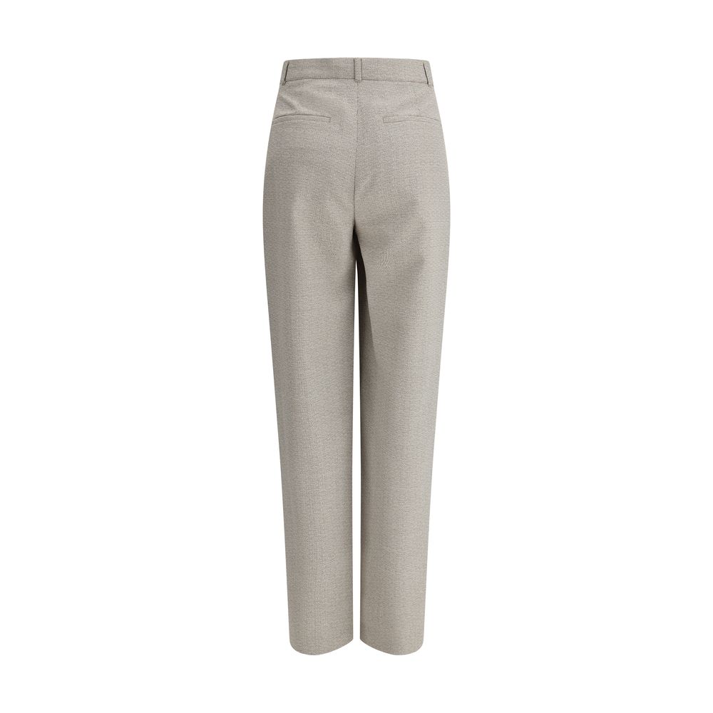 Fendi Pied-de-poule Wool Pants