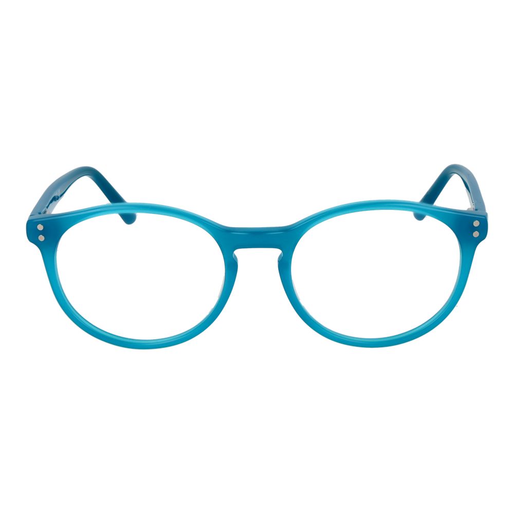 Guess Turquoise Unisex Optical Frames – Round Full-Rim, 49mm