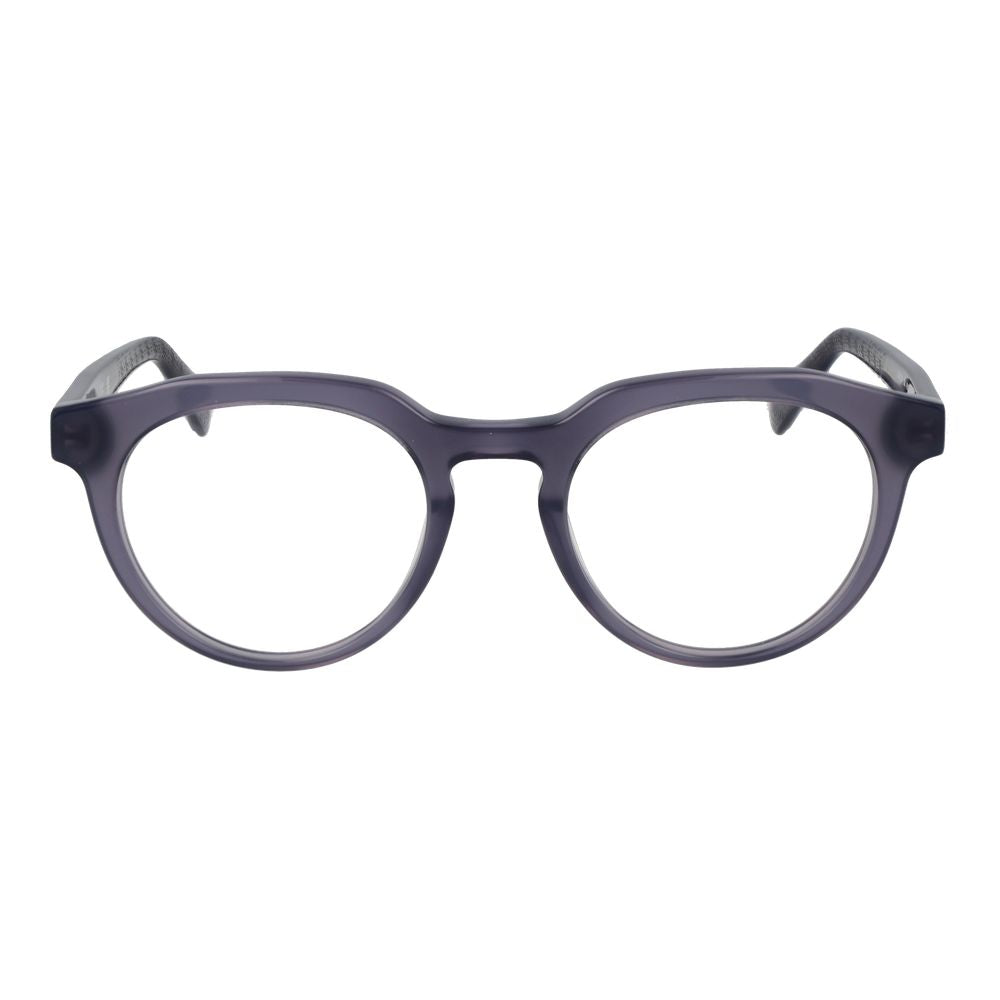 Guess Men's Optical Frames – Grey Round Full-Rim, 49mm