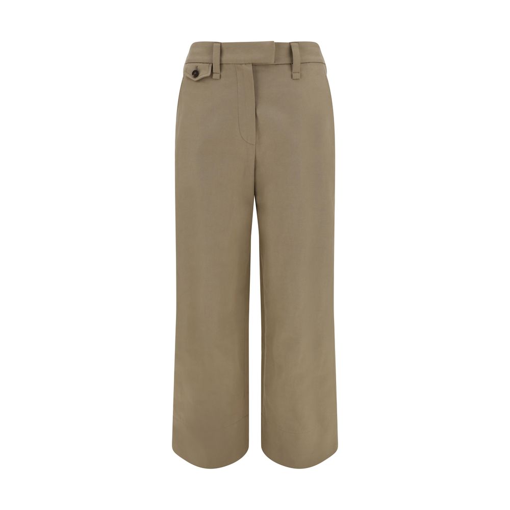 Brunello Cucinelli Cotton Pants - Elegant Relaxed Fit