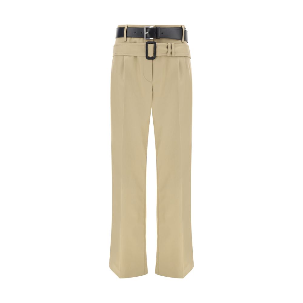 Prada Cotton Front Closure Pants