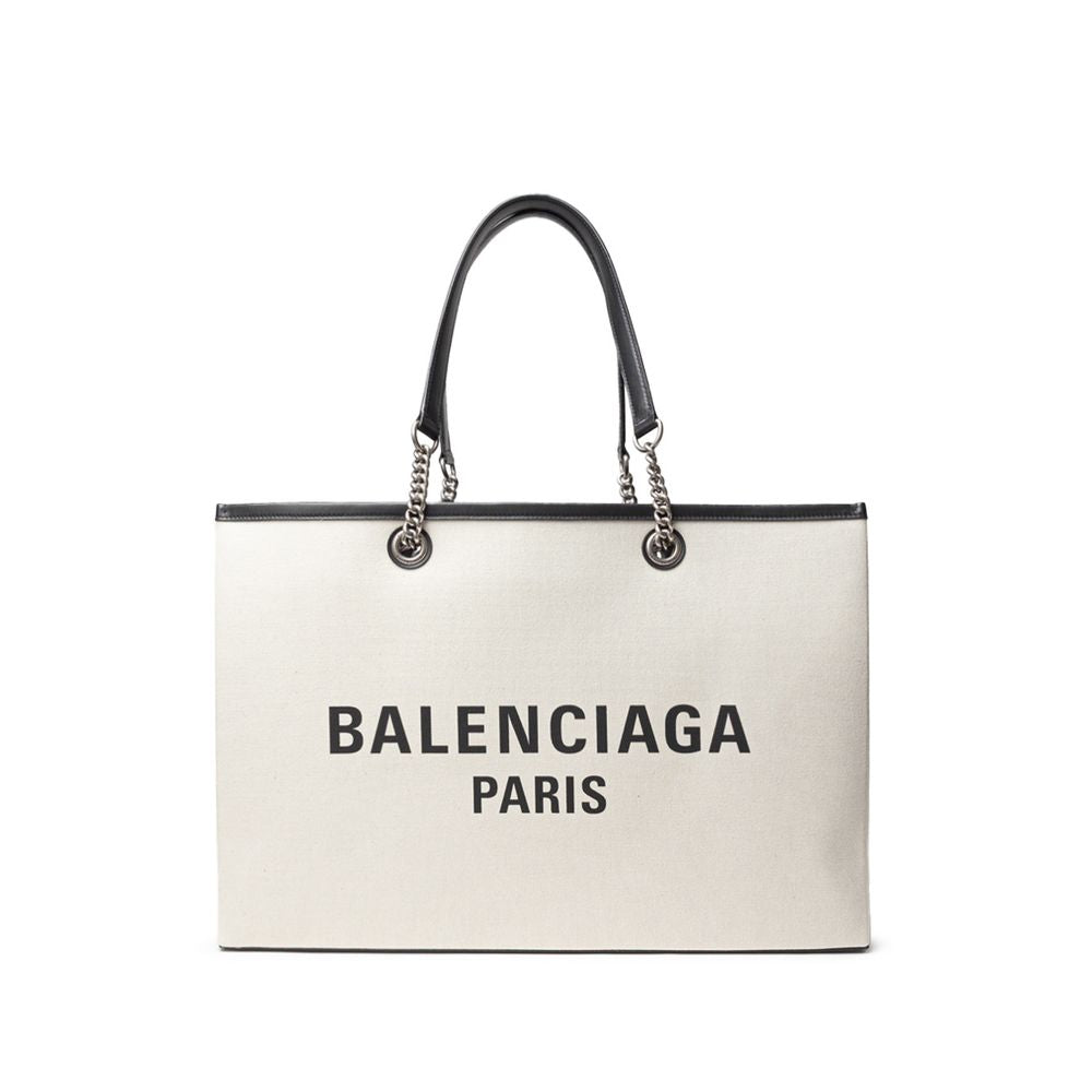 Balenciaga Gray Cotton Sweater - Avant-Garde Streetwear Statement