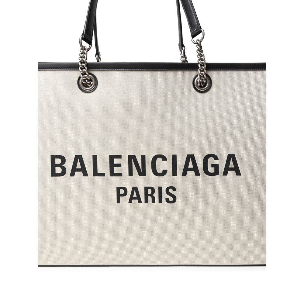 Balenciaga Gray Cotton Sweater - Avant-Garde Streetwear Statement