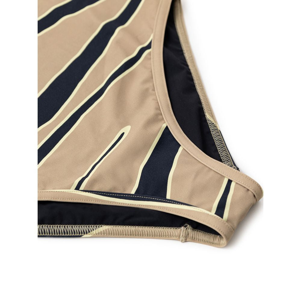 Bottega Veneta Beige Animal Print One Piece Swimsuit