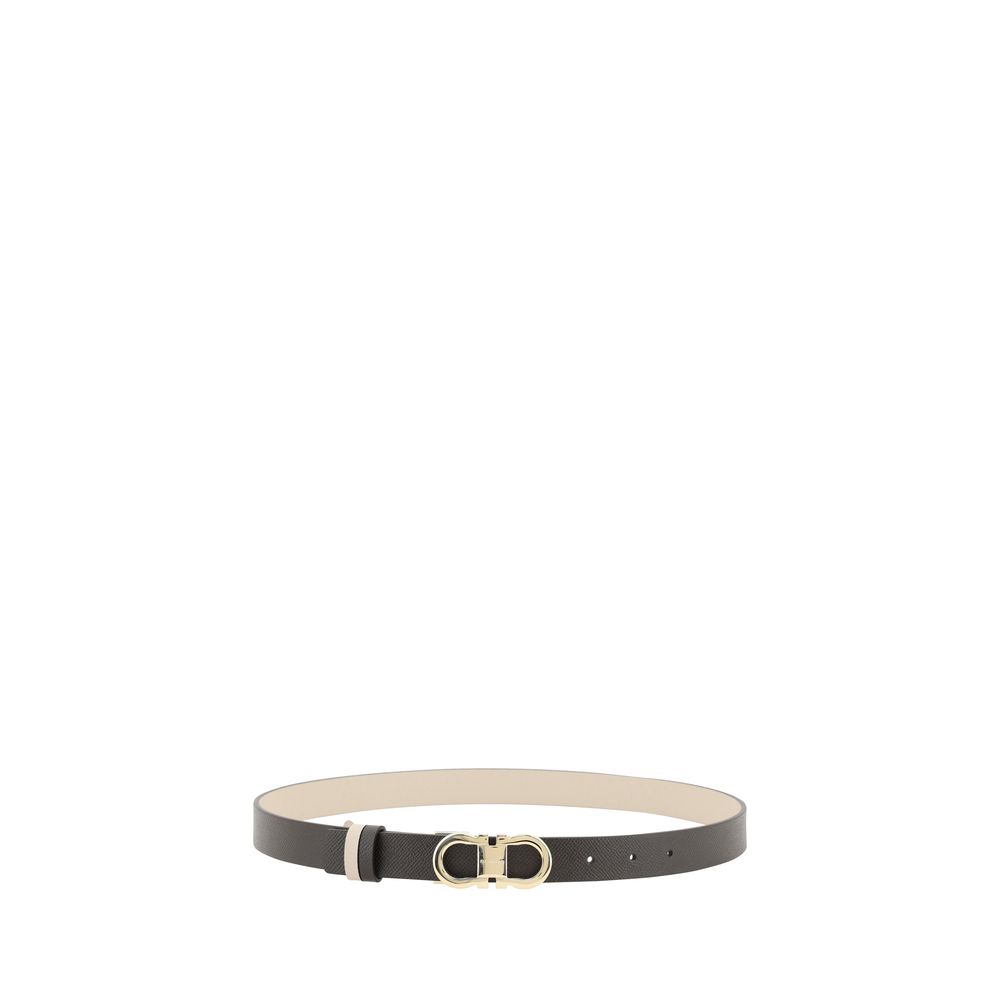 Ferragamo Leather Belt – Iconic Grained Design