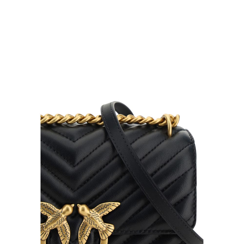 PINKO Mini Love Shoulder Bag - Glamorous Italian Craftsmanship