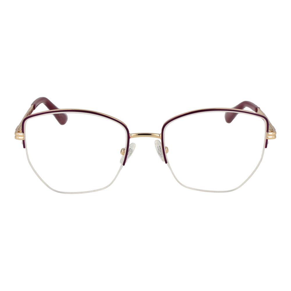Guess Women’s Optical Frames – Purple Half-Rim, 53mm