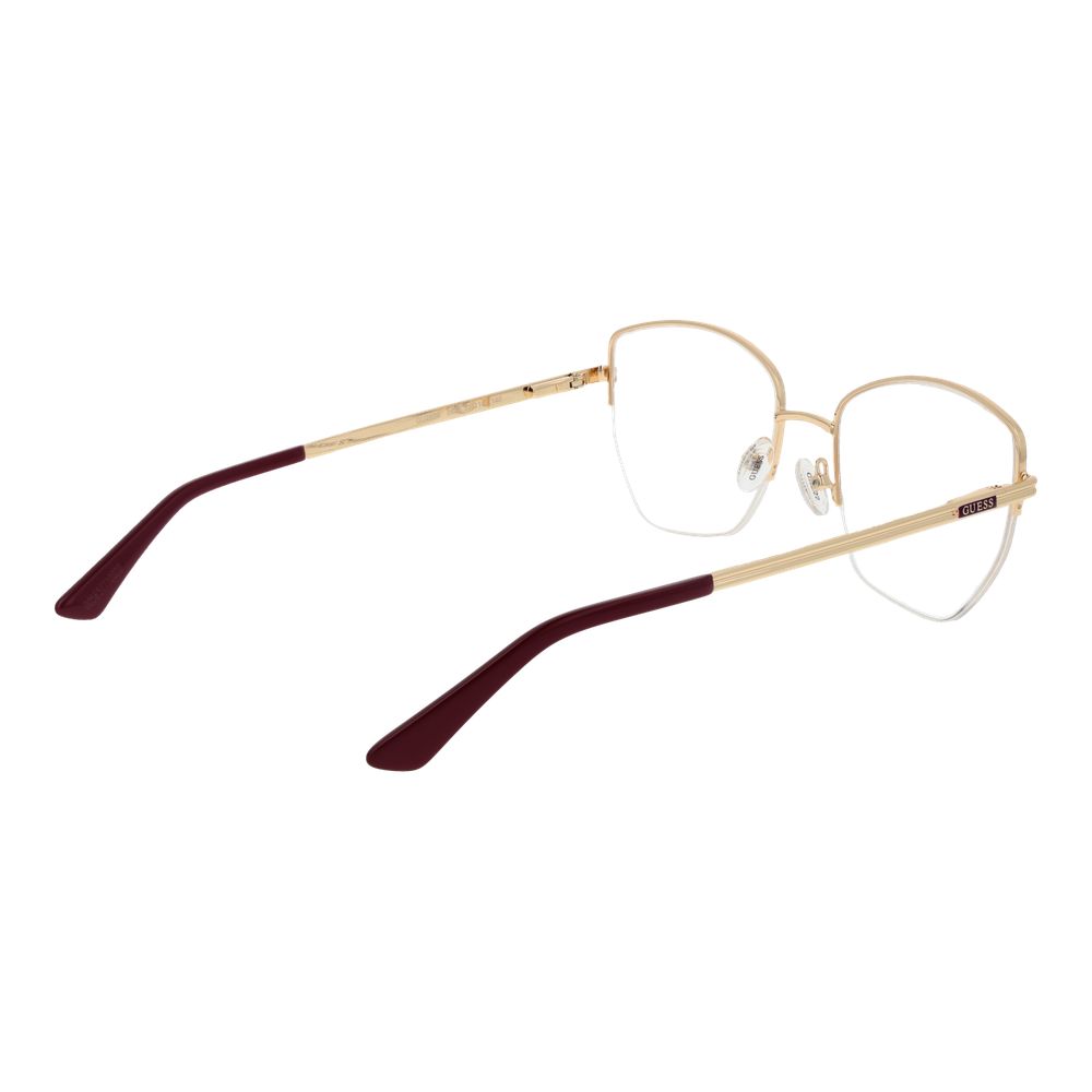 Guess Women’s Optical Frames – Purple Half-Rim, 53mm