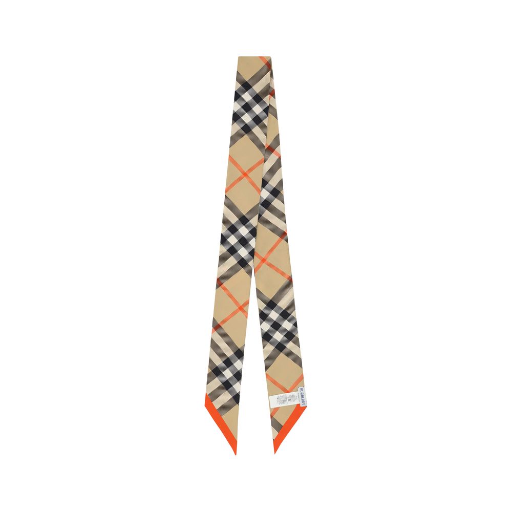 Burberry Check Scarf: A Timeless Silk Accessory